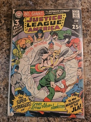 Justice League Of America #67 80 Page Giant! Silver Age DC Comics 1968 GD-VG 