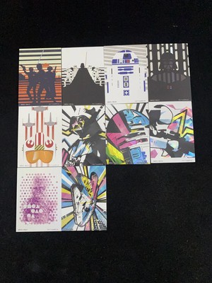 2023 CardFun Star Wars Global Art Series Stormtrooper Darth Vader Lot*10 cls