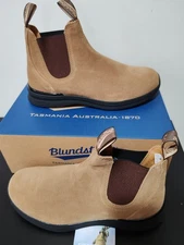 BLUNDSTONE CURRY SUEDE & BROWN BOOTS #2258 Size:43