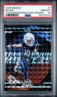 2025 PANINI MOSAIC #1 BO NIX TOUCHDOWN MASTERS-MOSAIC SILVER PSA 10 POP 1