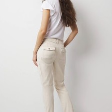 NWT WHBM The Straight Crop Jean Pant - 2
