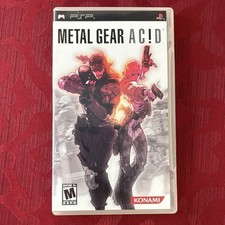 Metal Gear Acid (Sony PSP PlayStation Portable) Complete 