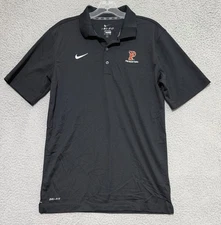 Princeton Tigers Nike Dri-Fit Black Polo shirt Mens size Small