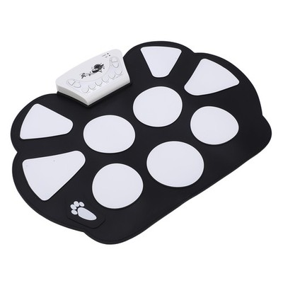 Roll Up Drum Kit E-Drumset USB-Schnittstelle Real Sense Faltbarer Pure Sound
