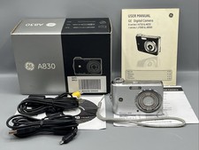 GE Smart Series A830 8.0MP Digital Camera Sil...