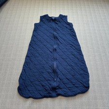 Moon and Back by Hanna Andersson Navy Blue Quilted Sleep Sack Size Large