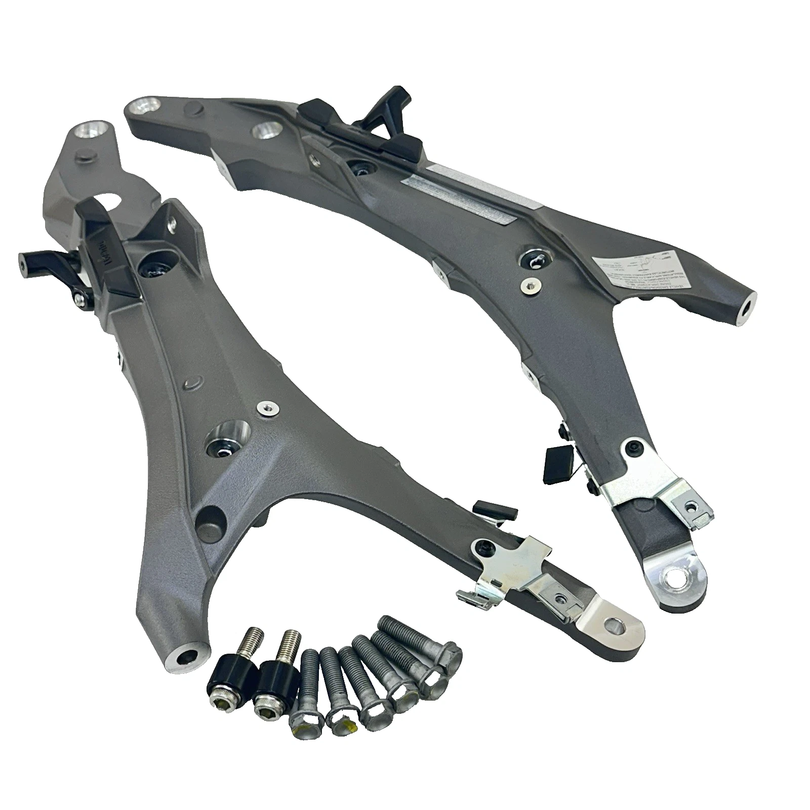 2025 2026 DUCATI PANIGALE V2 S SUBFRAME SIDE BRACKETS LEFT RIGHT SET FRAME BOLTS