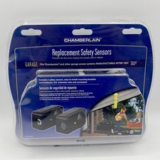 Chamberlain Garage Door Replacement Safety Sensors Kit 1997 Connectors 801CB NEW