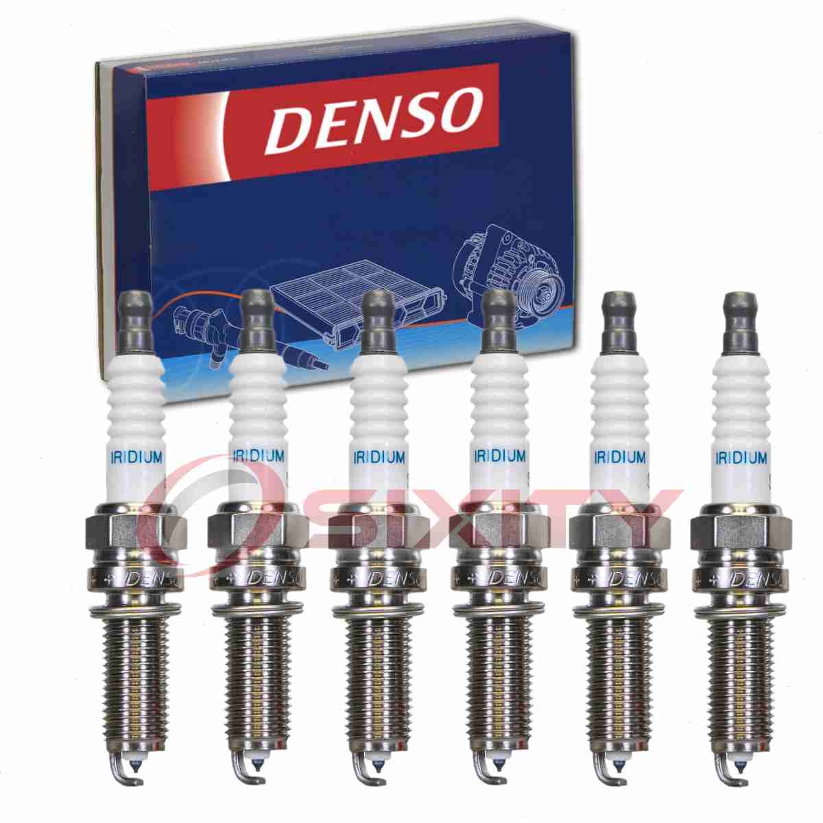 6 pc DENSO 3441 Spark Plugs for SXU22HDR8 6800 5667AB 1989 1822A011 1822A010 ai