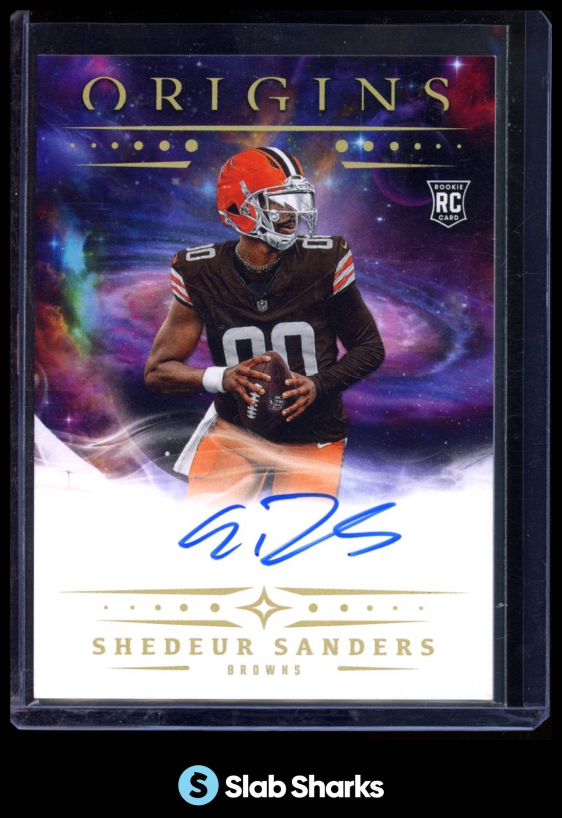 2025 PANINI ORIGINS #RA-SSA SHEDEUR SANDERS ROOKIE AUTO RC ROOKIE
