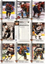 2000-01 BAP Be A Player Memorabilia Atlanta Thrashers Complete Team Set (14)