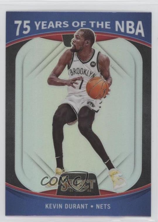 2021-22 Panini Select 75 Years of the NBA Kevin Durant #52 0o3x