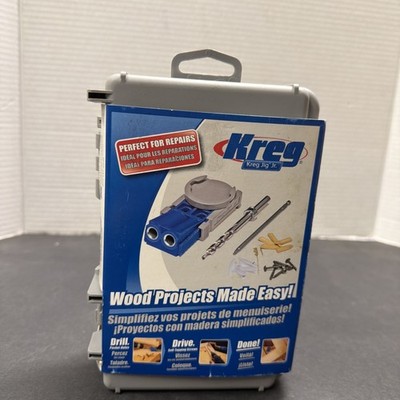 NEW KREG JIG JR. R3 WITH CASE. WOOD PROJECTS MADE EASY NEW SEALED CASE