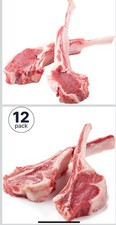 Lamb Chops 12 Pack, 9 Lbs, 100 Grass Fed, Glatt Kos