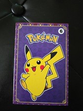 2025 McDonald's Pok mon Happy Meal Toy 6 Pikachu