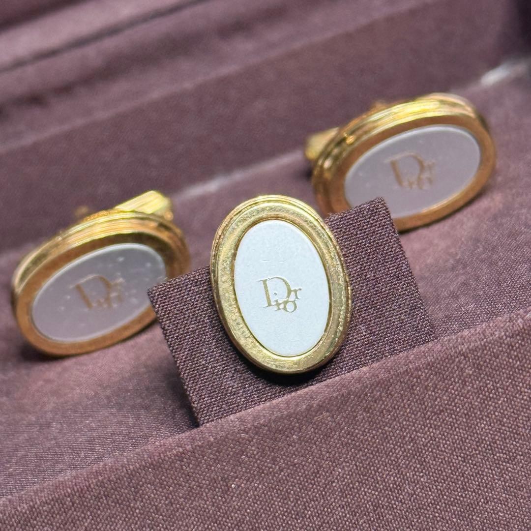 Dior Saint Laurent Burberry Cufflinks Tie Pin Collection Set thumbnail 5