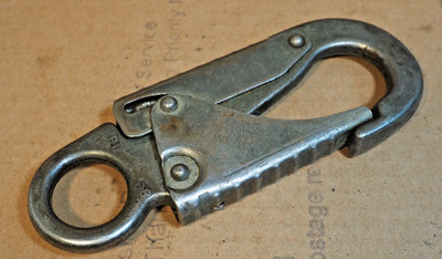 Buckingham Buck Locking Rope Snap Hook - Heavy Duty Safety Climbing USED BX147