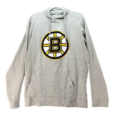 Bruins Antigua non Hooded Drawstring Sweatshirt Mens L Pocket Relaxed Fit