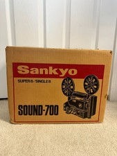 Sankyo SOUND-700 Super 8 Single 8 Movie Projector - Read