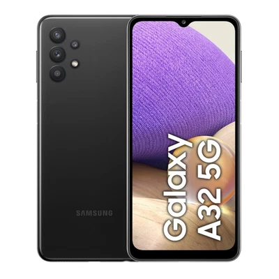 Smartphone Samsung Galaxy A32 4/64Go 5G A326B/DS Noir | État Bon - Photo 1/4