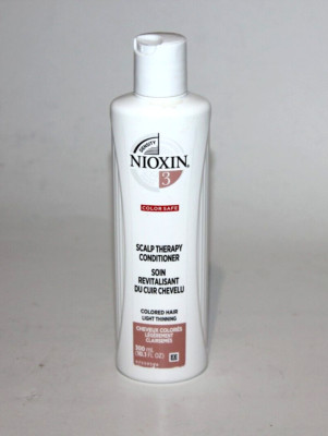 NIOXIN 3 SCALP THERAPY CONDITIONER COLORED HAIR LIGHT THINNING 10.1 FL OZ