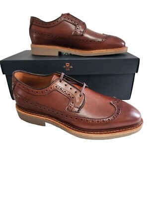 ALLEN EDMONDS  mens leather oxford brogue lace up comfy work dress Shoes Sz‎ 13 New Allen Edmonds Walnut Mens Leather Lace-Up Oxfords  main image 4