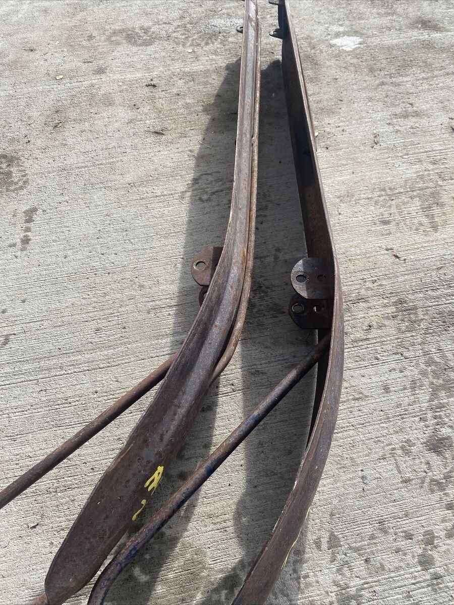 1979 - 1982Vintage Polaris TXL 340 Snowmobile Metal Skis 2
