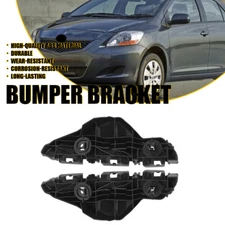Front Bumper Retainer Bracket Set Fit 2007-2012 Toyota Yaris Sedan
