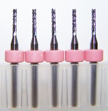 (5) 1.60mm (.0630") DIAMOND CUT CARBIDE ROUTER BURRS, FT W RINGS 4150Q0630.276A4