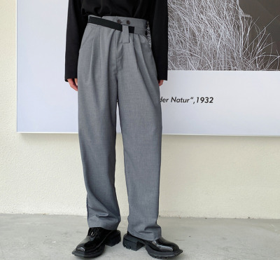 スーツ ourhour design pants black/gray s-l400.png
