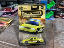 MATCHBOX COUNTY RESCUE 3/6 CHEVY CAPRICE CLASSIC POLICE
