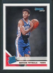 2019-20 MATISSE THYBULLE PANINI DONRUSS RATED ROOKIE RC #219