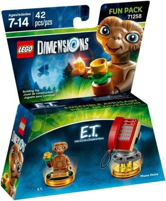 New Sealed LEGO Dimensions E.T. ET The EXTRA-TERRESTRIAL Fun Pack