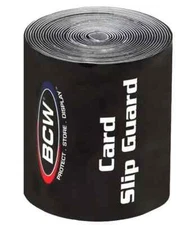 NEW BCW Card SLIP GUARD STRIPS- Prevent Cards from Sliding- 8ft Adhesive Strip *