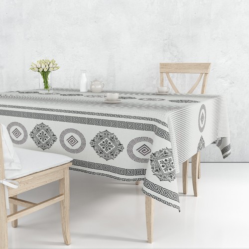 ECOMMERC3 Nappe En Toile Cirée Dimensions 100 X 140 Cm, Anti-taches - Nappe En Toile Cirée 100% Fabriquée En Espagne, Ne Traverse Pas De Liquides