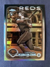 Christian Encarnacion-Strand Rookie Card RC 2024 Topps Chrome Sepia #65. rookie card picture