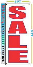 SALE Vertical Banner Sign NEW Larger Size Best Quality for the  
