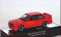 Bmw M3 Sport Evolution Cecotto Edition E30 1989 Rot Red Rouge Autoart 50566 1:43