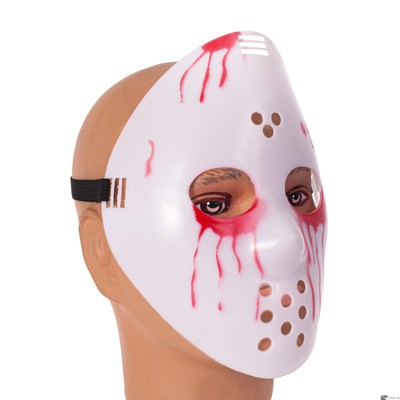 Maschera Hockey Bloody Friday J13 - Maschera Horror Insanguinata Per Halloween E Feste - Foto 7