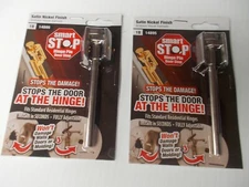 Wholesale Lot Smart Stop Hinge Pin Door Stop Satin Nickel Finish 2 Pack 14895