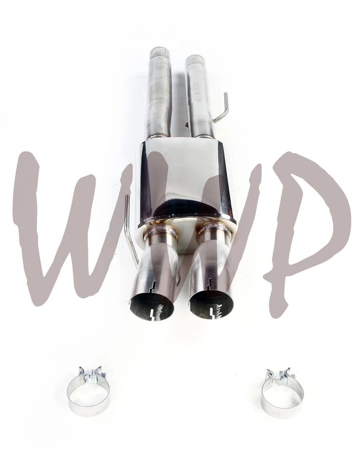 Sistema de escape silenciador de ajuste directo de acero inoxidable de 3" para Ford F150 Raptor EcoBoost 17-20 Foto 2 de 3