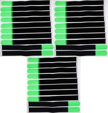 30x Kabelklett Klettband 400 x 40 mm neon gr&uuml;n Klett Kabelbinder Klettb&auml;nder &Ouml;se