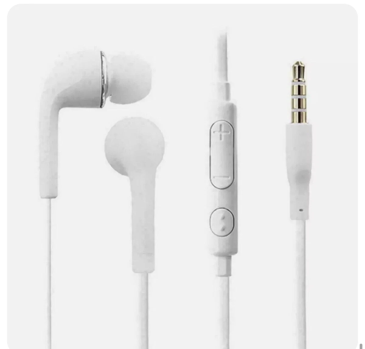 Handsfree Headphones Earphones Earbud with Mic Apple iphone 5 5s