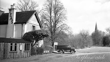 Old B/W Photo Negative Ranmore Surrey Grocery Store 1947 + Copyright M96