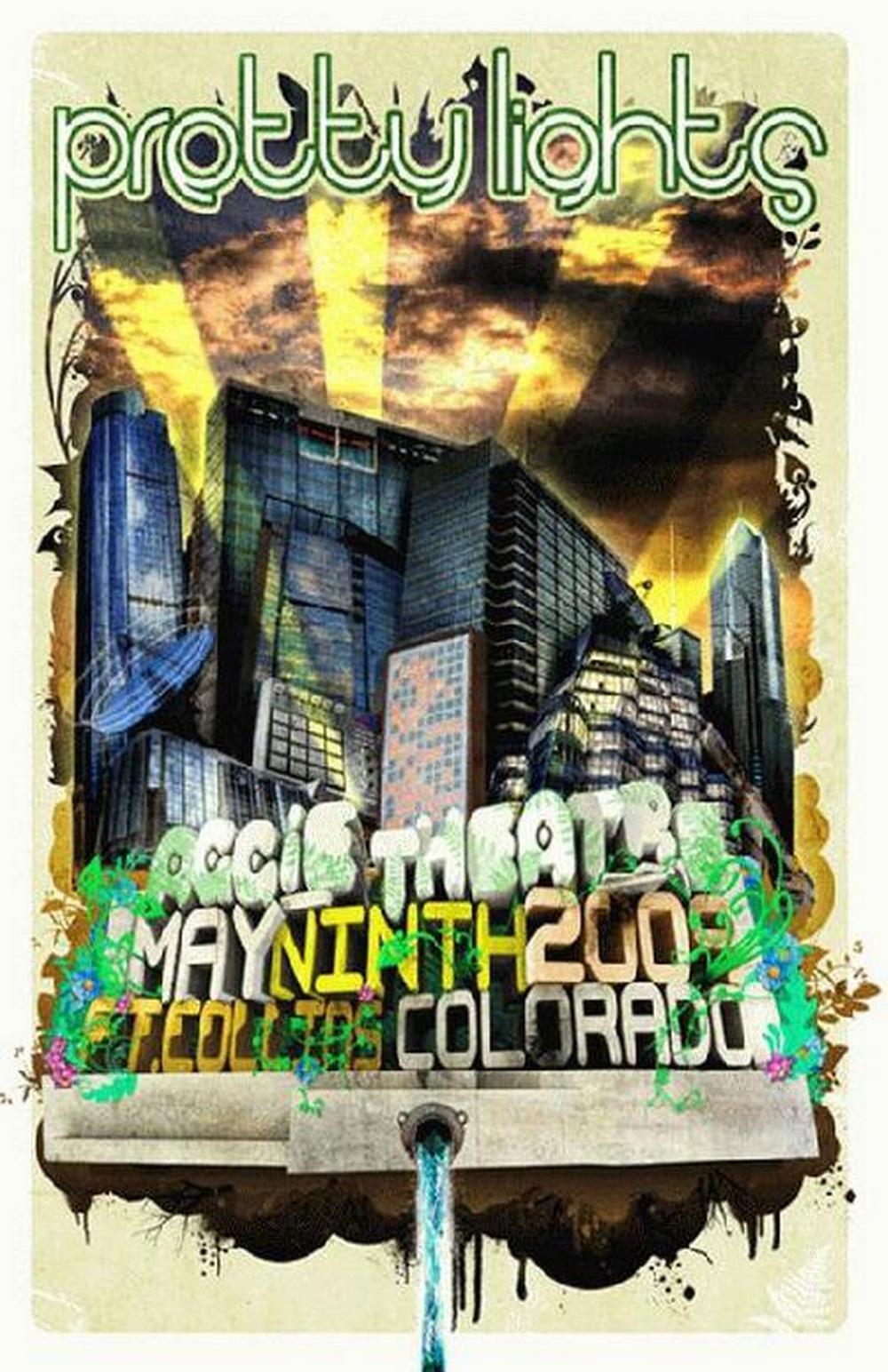 Fort Collins 2009 Concert Poster