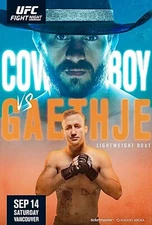 * UFC FIGHT NIGHT * Cowboy Vs Gaethje Poster, Multiple sized Poster / Prints