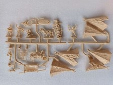 Soldatini Nexus (Su Stampi) Atlantic Scala 1:72 HO "Apache Camp" Cod. 1106 Nuovo