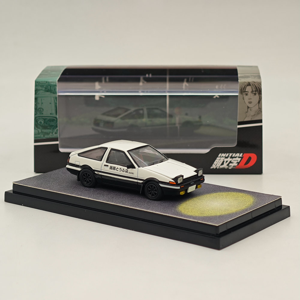 Hobby Japan 1/64 Toyota SPRINTER TRUENO GT APEX (AE86) INITIAL D