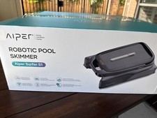 Surfer S1 Solar Powered Robotic Pool Skimmer with Gray