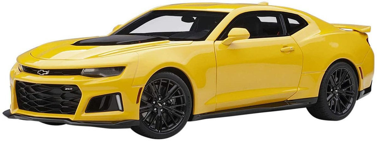 オートアート AUTOart Camaro ZL1 2017 1/18 2017 CHEVROLET CAMARO ZL1 BLACK 1:18 by AUTOart 71207